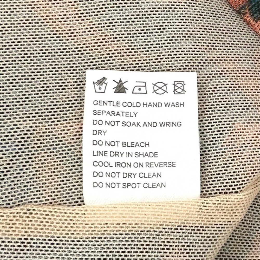 ZIMMERMANN Floral Print Mini Dress Womens Large Mesh Bodycon Sleeveless Tank - Picture 15 of 15